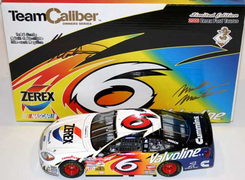 2000 Mark Martin NASCAR Diecast 6 Zerex CWC 1:24 Team Caliber Owners 1