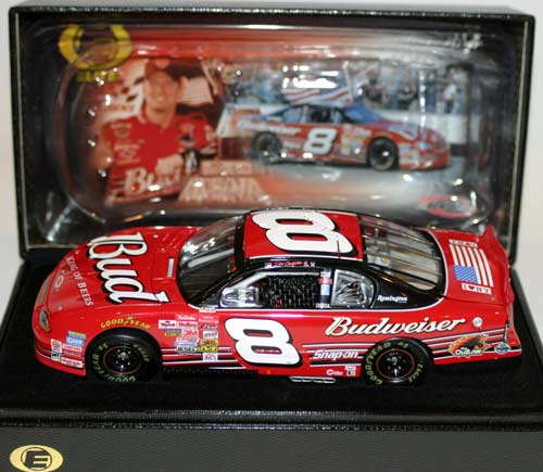2001 Dale Earnhardt Jr NASCAR Diecast 8 Bud Budweiser Dover Win Raced Version CWC 1:24 Action RCCA Elite 1