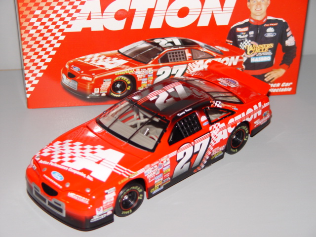 1997 Kenny Irwin NASCAR Diecast 27 Action Performance CWC 24 Action RCCA Club Car 1