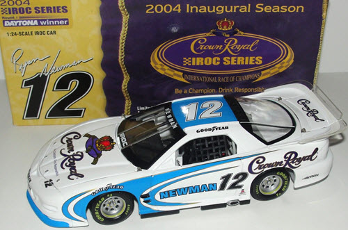 12 Ryan Newman Diecast 2004 Crown Royal IROC Firebird CWC 1:24 Action ARC 1