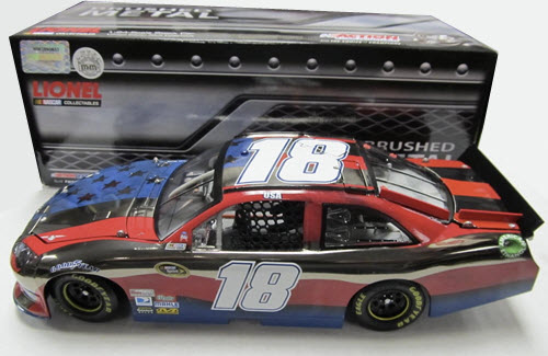 18 Kyle Busch Diecast 2011 Honoring Our Heroes Red White Blue 9 11 Tribute CWC 1:24 Action ARC Brushed Metal 1