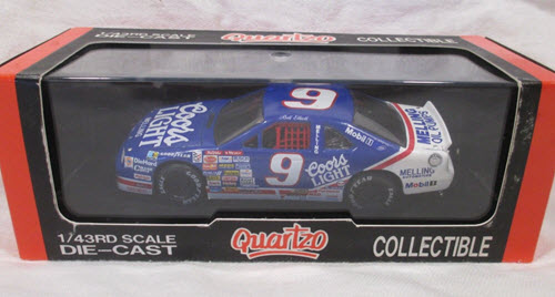 1991 Bill Elliott NASCAR Diecast 9 Coors Light CWC 1:43 Quartzo 1