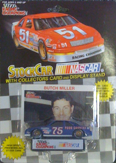 1992 Butch Miller NASCAR Diecast 75 Food Country CWC 1:64 Racing Champions 1