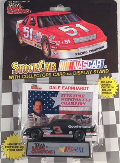 1992 Dale Earnhardt Sr NASCAR Diecast 3 GMGW GM Goodwrench CWC 1:64 Racing Champions Five 5 Time Winston Cup Champion 1