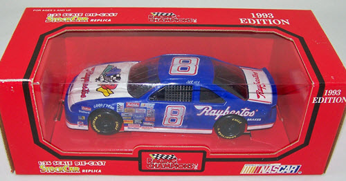 1993 Sterling Marlin NASCAR Diecast 8 Raybestos CWC 1:24 RC Racing Champions 1993 Edition 1
