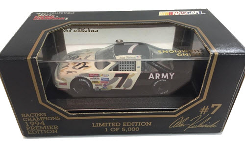 1994 Alan Kulwicki NASCAR Diecast 7 Army 1991 CWC 1:43 Racing Champions Premier 1