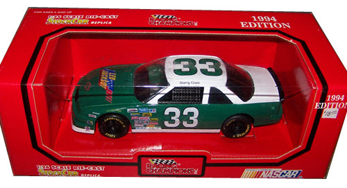 1994 Harry Gant NASCAR Diecast 33 Leo Jackson CWC 1:24 Racing Champions 1994 Edition 1