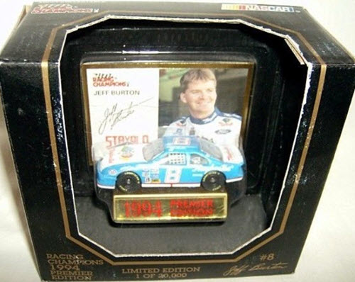 1994 Jeff Burton NASCAR Diecast 8 Raybestos CWC 1:64 Racing Champions Premier 1