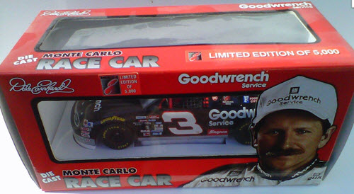 1995 Dale Earnhardt Sr NASCAR Diecast 3 GMGW GM Goodwrench CWC 1:24 Brookfield Club E Innaugural Edition 1