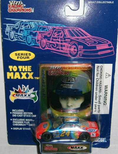 1995 Jeff Gordon NASCAR Diecast 24 DuPont 1:64 Racing Champions To The Maxx 1