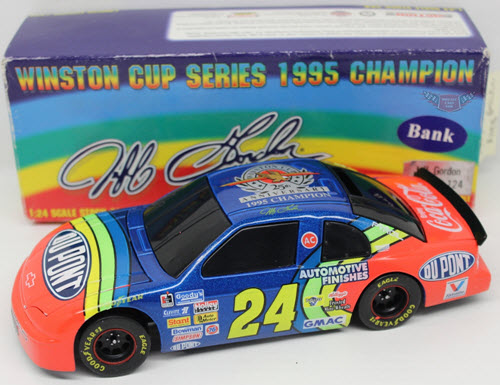 1995 Jeff Gordon NASCAR Diecast 24 Dupont 1995 Champion Champ BWB Bank 1:24 Action ARC 1