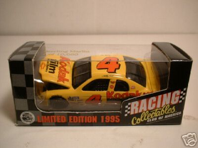 1995 Sterling Marlin NASCAR Diecast 4 Kodak Film CWC 1:64 Action RCCA CLub Car 1