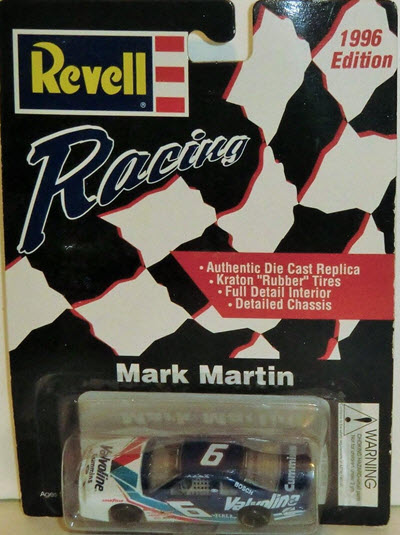 1996 Mark Martin NASCAR Diecast 6 Valvoline CWC 1:64 Revell Racing 1