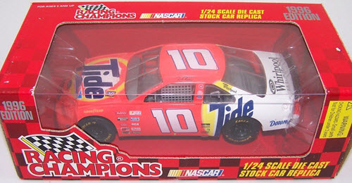 1996 Ricky Rudd NASCAR Diecast 10 Tide CWC 1:24 Racing Champions 1996 Edition 1