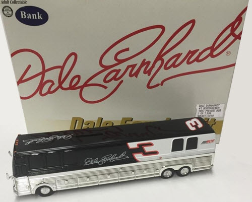 1997 Dale Earnhardt Sr NASCAR Diecast 3 GMGW GM Goodwrench Prevost Bus 1:64 Action ARC 1
