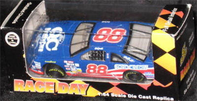 1997 Dale Jarrett NASCAR Diecast 88 Quality Care CWC 1:64 Action ARC Race Day Box 1