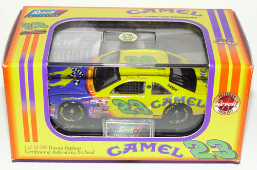 1997 Jimmy Spencer NASCAR Diecast 23 Camel Smokin Joe CWC 1:64 Revell Collection 1