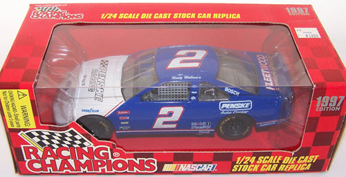 1997 Rusty Wallace NASCAR Diecast 2 Penske CWC 1:24 Racing Champions 1997 Edition 1
