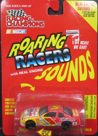 1997 Terry Labonte NASCAR Diecast 5 Kelloggs Corn Flakes CWC 1:64 Racing Champions Roaring Racers 1