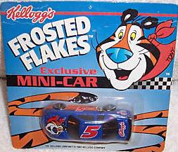 1997 Terry Labonte NASCAR Diecast 5 Kelloggs Frosted Flakes CWC 1:64 Racing Champions Promo 1