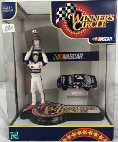 1998 Dale Earnhardt Jr NASCAR Diecast 3 ACDelco AC Delco Busch Champ Champion CWC 1:64 WC Winners Circle Figurine 1