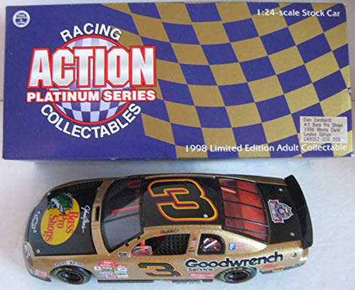 1998 Dale Earnhardt Sr NASCAR Diecast 3 Bass Pro Shops CWC 1:24 Action ARC QVC Release 1b