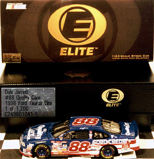 1998 Dale Jarrett NASCAR Diecast 88 Quality Care CWC 1:24 Action RCCA Elite 1