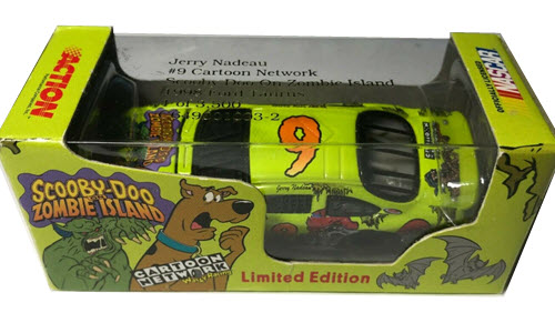 1998 Jerry Nadeau NASCAR Diecast 9 Scooby Doo Zombie Island CWC 1:64 Action RCCA Club Car 1