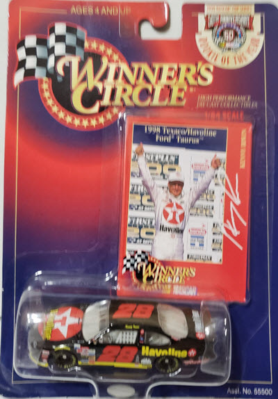 1998 Kenny Irwin NASCAR Diecast 28 Havoline Texaco CWC 1:64 Winners Circle ROY Rookie Of The Year 1