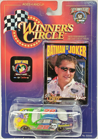 1998 Kenny Irwin NASCAR Diecast 28 Joker CWC 1:64 Winners Circle 1