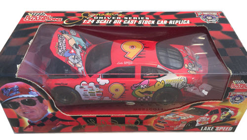 1998 Lake Speed NASCAR Diecast 9 Cartoon Network Huckelberry Hound CWC 1:24 Racing Champions Signature Series 1