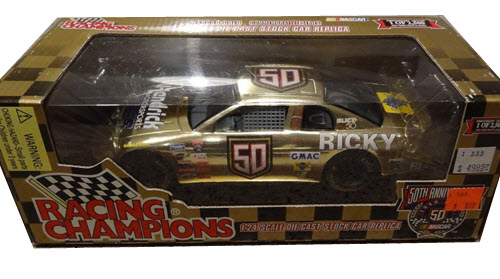 1998 Ricky Craven NASCAR Diecast 50 Hendrick Motorsports CWC 1:24 Racing Champions Gold Commemorative 1