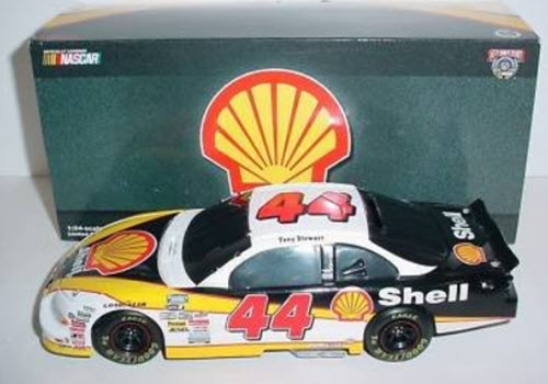 1998 Tony Stewart NASCAR Diecast 44 Shell  BWB 1:24 Action ARC Black Window Bank 1