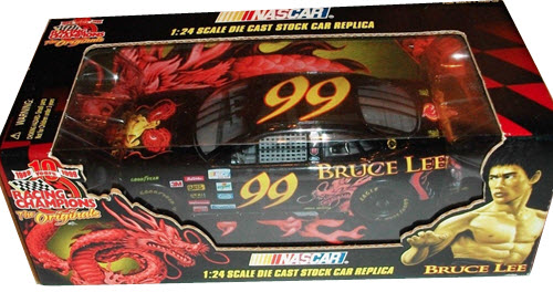 1999 Jeff Burton NASCAR Diecast 99 Bruce Lee CWC 1:24 Racing Champions Originals 1