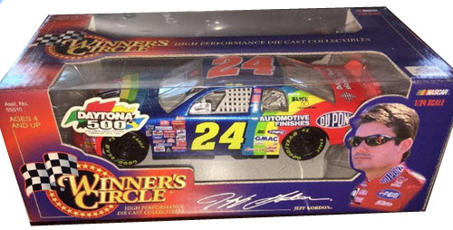 1999 Jeff Gordon NASCAR Diecast 24 DuPont Daytona WInner CWC 1:24 Winners Circle 1