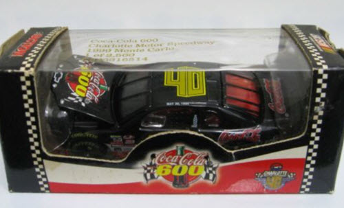 1999 NASCAR Diecast 40 Coca Cola Coke 600 Program Car CWC 1:64 Action RCCA 1