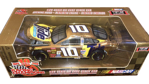 1999 Ricky Rudd NASCAR Diecast 10 Tide CWC 1:24 Racing Champions Gold Commemorative HO 1