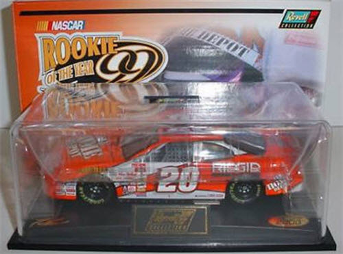 1999 Tony Stewart NASCAR Diecast 20 Home Depot  ROY ROTY Rookie of the Year CWC 1:24 Action Revell Collection 1