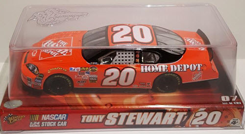20 Tony Stewart Diecast 2007 NASCAR Home Depot Monte Carlo CWC 1:24 Motorsports Authentics Action WC Winners Circle 1