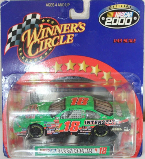 2000 Bobby Labonte NASCAR Diecast 18 Interstate Batteries CWC 1:43 Winners Circle 1