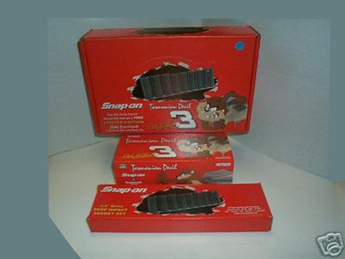 2000 Dale Earnhardt Sr NASCAR Diecast 3 Taz No Bull Tasmanian Devil BWC 1:24 Action ARC Snap On Socket Set 1