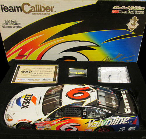 2000 Mark Martin NASCAR Diecast 6 Zerex CWC 1:24 Team Caliber Owners 1