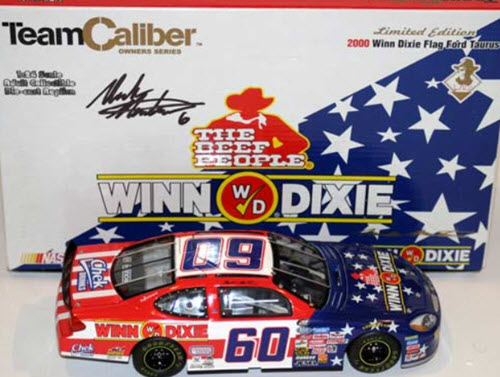 2000 Mark Martin NASCAR Diecast 60 Winn Dixie Stars Stripes CWC 1:24 Team Caliber Owners 2