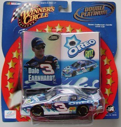 2001 Dale Earnhardt Jr NASCAR Diecast 3 Oreo Ritz CWC 1:43 Winners Circle Double Platinum 1