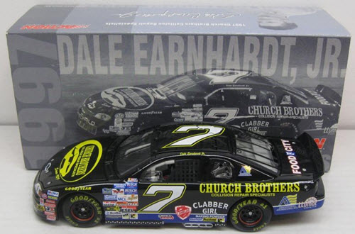 2001 Dale Earnhardt Jr NASCAR Diecast 7 Church Brothers 1997 CWB 1:24 Action 2004 ARC Bank 1