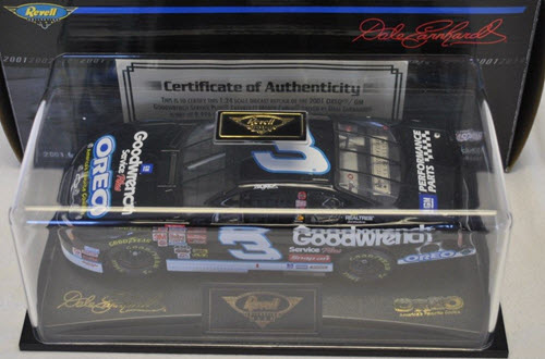 2001 Dale Earnhardt Sr NASCAR Diecast 3 Oreo CWC 1:24 Revell Club 1