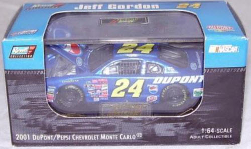2001 Jeff Gordon NASCAR Diecast 24 Pepsi CWC 1:64 Revell Collection 1