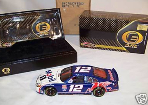 2001 Jeremy Mayfield NASCAR Diecast 12 Mobil 1 CWC 1:24 Action RCCA Elite 1