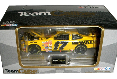 2001 Matt Kenseth NASCAR Diecast 17 DeWalt ROY Rookie Of The Year CWC 1:64 Team Caliber Owners 1