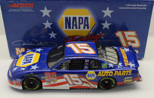 2001 Michael Waltrip NASCAR Diecast 15 NAPA Stars Stripes CWC 1:24 Action ARC 1